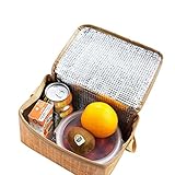 Sandistore Portable Insulated Thermal Lunch Box Tote Storage Bag Travel Picnic