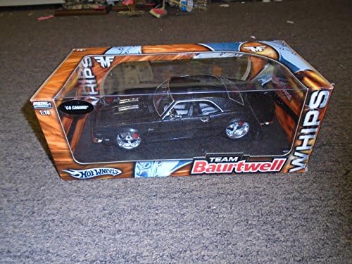 Hot Wheels 1:18 Scale 1968 Camaro Team Baurtwell Die Cast Metal