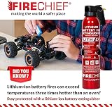 Firechief Lith-Ex 500ml Lithium-ion Battery Fire Extinguisher view 2