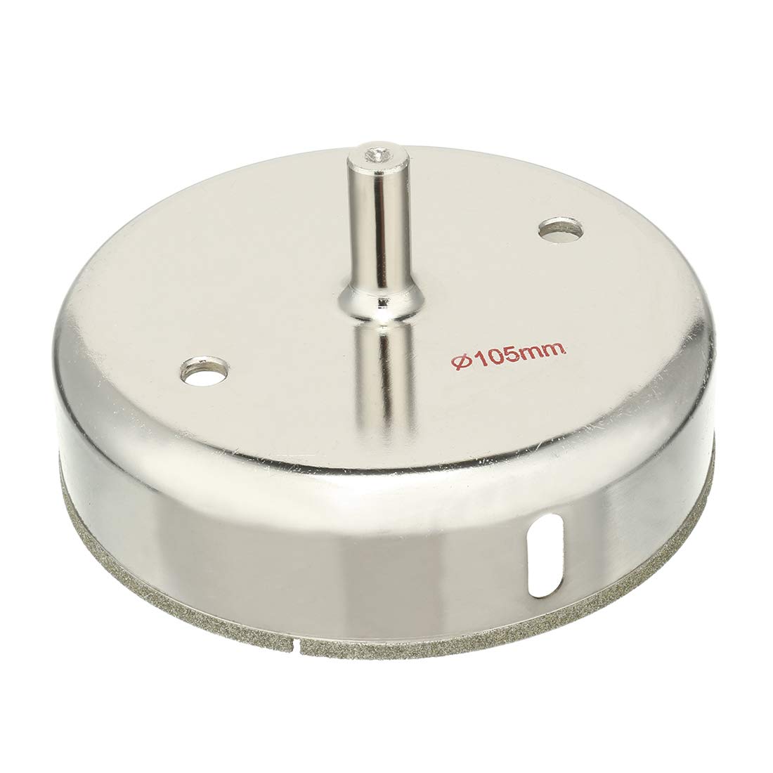 Sourcingmap 105mm Diamond Coated Glass Hole Saw Drill Bits for Ceramic Tile Marble Rock Porcelain Bottles Pots Brick