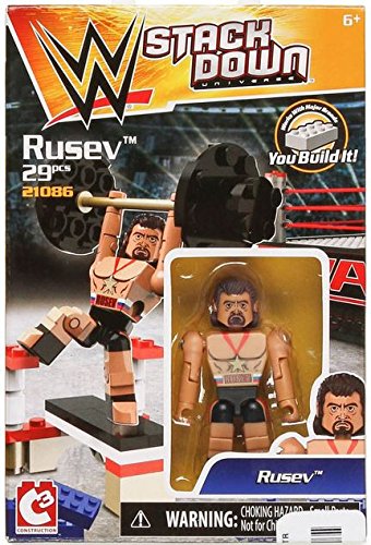 Rusev wwe stackdown c3 29 piece