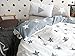 BuLuTu Black White Duvet Cover Set Queen Cotton,Milk Cow Print Duvet Cover,Reversible Plaid Grid Kids Teen Boys Girls Bed Bedding Cover with 2 Pillowcases,Soft Full/Queen Duvet Cover,No Comforter