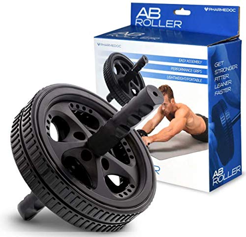 Valeo Ab Roller Wheel - Exercise Wheel for Home Gym - Fitness Equipment & Accessories