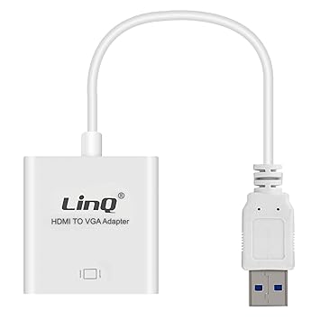 Linq - Cable USB 3.0 Macho a VGA Hembra, Adaptador de vídeo 1080P ...