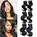 6 Bundles Brazilian Hair Extensions Human Hair Body Wave Virgin Hair Weave 50g/pcs by N&T