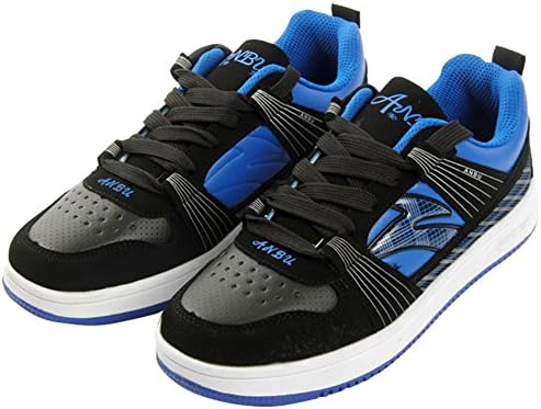 Tweenix Men's Fashion PU Leather Lace-up Casual Sneaker Poping Dancing Shoes