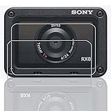 PCTC Tempered Glass Screen Protector Foils for Sony DSC-RX0 Anti-scrach Anti-Fingerprint Waterproof High Transparency Foils Front and Back（2 Pack）