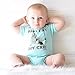 Fayfaire Funny Baby Bodysuit | Baby Shower Gift Outfit for Boys and Girls | Newborn Gender Neutral Baby Clothes | White Bodysuit NB-12MO