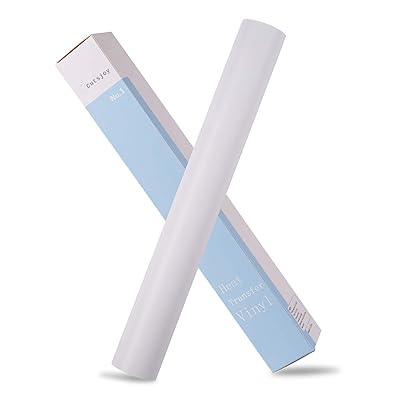 Buy Cutsjoy White Heat Transfer Vinyl Htv Rolls 12 X 8ft White Iron On Vinyl For Cricut Cameo White Htv Vinyl Roll For T Shirts Diy White Online In Indonesia