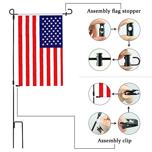 4 BonyTek+Flagpole+Wrought+Stopper+Anti+Wind