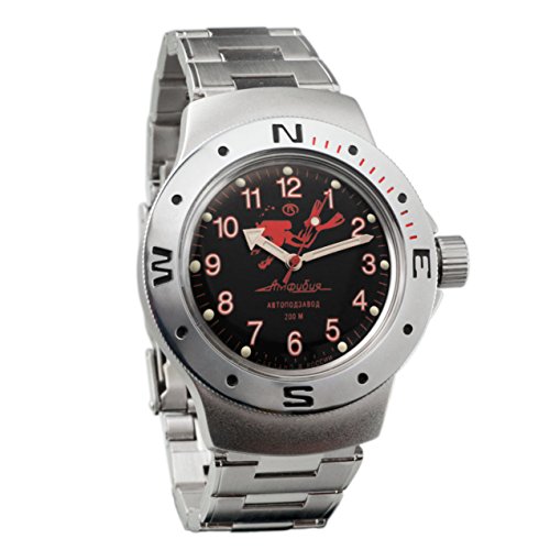 Vostok amphibian russian watch wr 200 m amphibia diver …