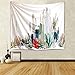 Cactus Landscape Wall Tapestry Mandala Tapestry Bohemian Tapestry Cactus Tapestry Watercolor Tapestry Indian Wall Decor Hippie Tapestry Headboard Home Decor (M-51.2