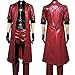 Wolfbar DMC Devil May Cry 4 Dante Coat Outfit Uniform Suit Halloween Cosplay Costume L