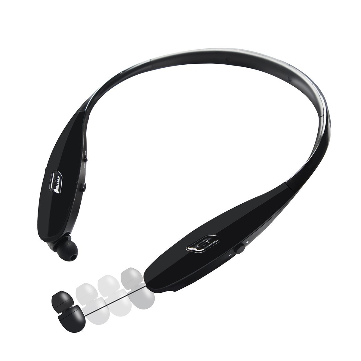 Wirelss Bluetooth Headset Gaosa Neckband Headphones 4 0 Sweatproof Stereo Earphones Noise Cancelling Sports In Ear Earbuds With Microphone Buy Online In Bahamas At Bahamas Desertcart Com Productid