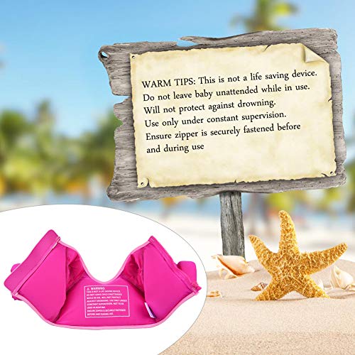 Swimming Jacket for Kids Child Girls Swim Vest Flotation Device Buoyancy Toddler Beautiful Mermaid Pattern Suitable for Girls, 20-33lbs (S) Pink - Thumbnail 6