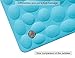 OTHWAY Non-Slip Bathtub Mat Soft Rubber Bathroom Bathmat with Strong Suction Cups (Blue)