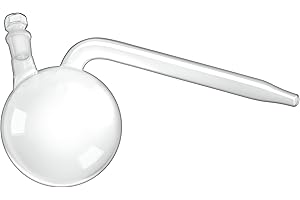 NANSHIN Retort 500ML,Glass Flask,lab Glassware,Lab Pasteur Flask (2000mL)