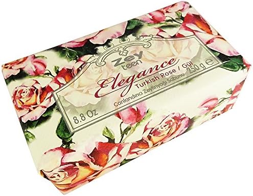 Zeyteen Elegance Olive Oil Turkish Rose Soap 250g 8.8oz