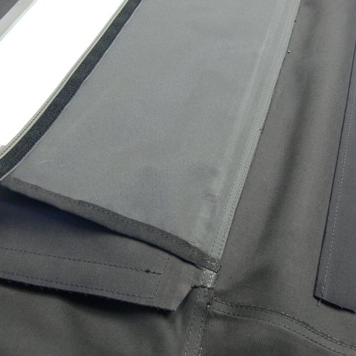 Sierra Auto Tops Convertible Soft Top Replacement, compatible with Honda S2000 2002-2009, w/Heated Glass Window, Stayfast Canvas, Black
