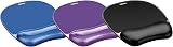 Fellowes Crystals Gel Mouse Mat Wrist Support Purple - Non Slip Base view 8