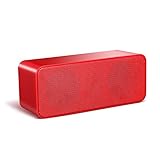 Wireless Speakers,ACLUXS Magicbox Ultra-Portable Bluetooth Speakers for iPhone, iPad Mini, iPad 4/3/2, iTouch, Nexus, Samsung and other Smart Phones and Mp3 Players,Red