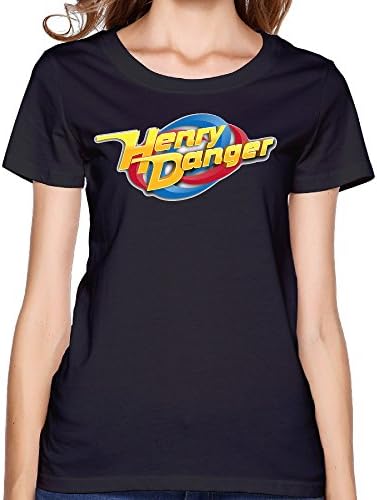 Womens Henry Danger Cotton Short Sleeve Crew Tee Shirt