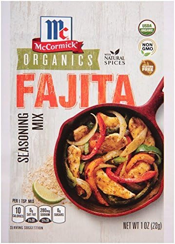 McCormick Organic Gluten Free (Fajita, Pack - 6)