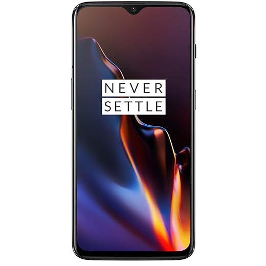 OnePlus 6T (Mirror Black, 6GB RAM, 128GB Storage)