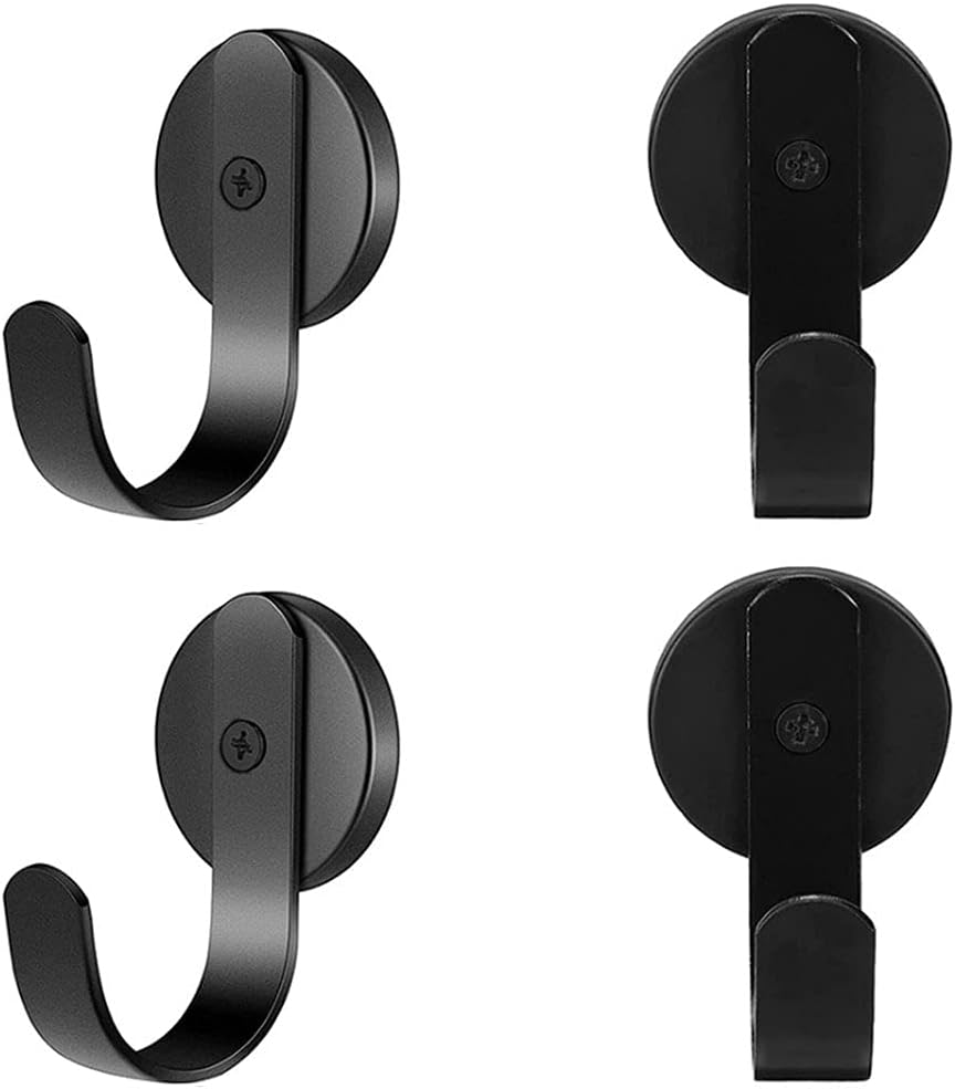 Wreath Hangers - NNNJunhua Door Wreath Hook Magnetic Wreath Hangers for Front Door Strong Magnetic Hooks Magnet Wreath Hook Decoration Front Door Decorations 4 Pieces