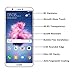 [2 Pack] Huawei P Smart Screen Protector Glass Full Cover - RBEIK 9H Hardness Full Coverage Bubble Free Tempered Glass Screen Protector for Huawei P Smart/Enjoy 7S 5.65-Inch Smartphone (White)