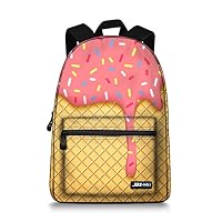 Girls School Backpacks Kids Bookbags Teens Students School Bag food (newJS0356AM)