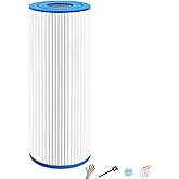 C-4950 Spa Filter, Replaces For Pleatco PRB50-IN hot tub filter, Filbur FC-2390, 03FIL1600, 373045, Compatible For Jacuzzi J210/J220/J235/J245/J275, 50 sq.ft Drop in Hot Tub filter 1 Pack- 5"x13 5/16"