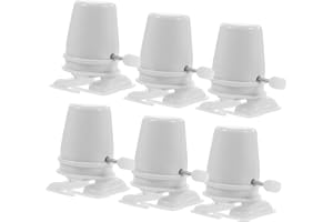 BRIGHTFUFU 6Pcs Clockwork Legged Robot Wind up Movement Repairing Fitting Birthday Party Favors Rewind Part Toy Movements Mechanism Movement Robot Toy Mini Plastic Socks Child