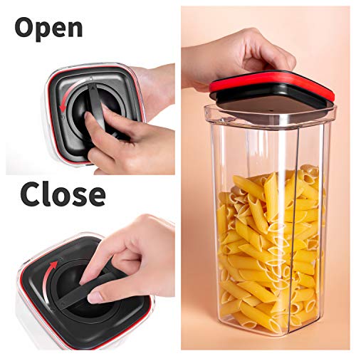 Food Storage Containers, Airtight Storage Containers with Lids, Kitchen Organization and Storage Set,Kitchen Pantry Organization Containers, 4 Pieces