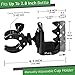 Universal Cup Holder by Makady | Attachable Drink Holder for Baby Stroller,Bike,Wheelchair,Pushchair | Pack of 2 Hooks for Extra Storage