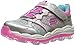 Skechers Kids Girls' Skech-Air Stardust Running Shoe, Stardust Silver, 8 M US Toddler