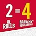 Brawny Paper Towels, 16 XL Rolls, Pick-A-Size, White, 16 = 32 Regular Rolls