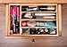 Bamboo Cutlery tray-Silverware Organizer-5 compartment-by Utopia Kitchen