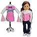 18 Inch Doll Cheerleader Sports 5 Pc. Set. Doll Clothing Fits 18 Inch American Girl Doll