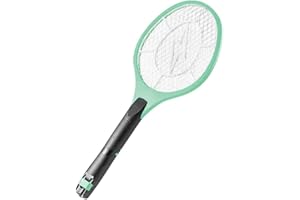 Raquete Elétrica Mata Insetos com Bateria Recarregável Bivolt Multi Saúde - HC034