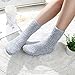 ZSHAWN Winter Fuzzy Socks for Women, 3/6 Pair, Warm Plush Comfort Slipper Luxury, Crew Socks (3 Pairs Mint Series)
