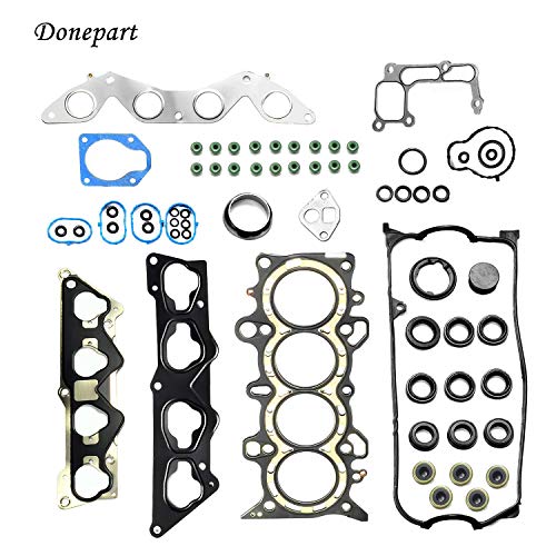 Donepart Engine Cylinder Head Gasket Set for 2001 2002 2003 2004 2005 Honda Civic DX LX 1.7L D17A1 HS26236PT SL1000 HS4034