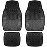 Armor All Custom Accessories 78895 4-Piece Black Heavy Duty Rubber Floor Mat