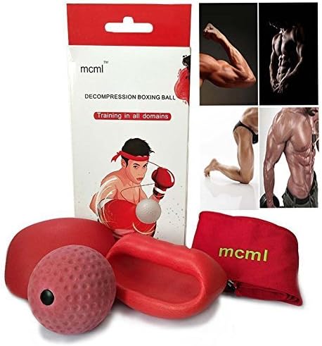 Loartiyar Boxing Reflex Ball, Boxing Ball, Speed Punching Training kit Punch Equipment for Boxing, Decompression Boxing Ball Gym Equipment Super for Training and Fitness Revolution