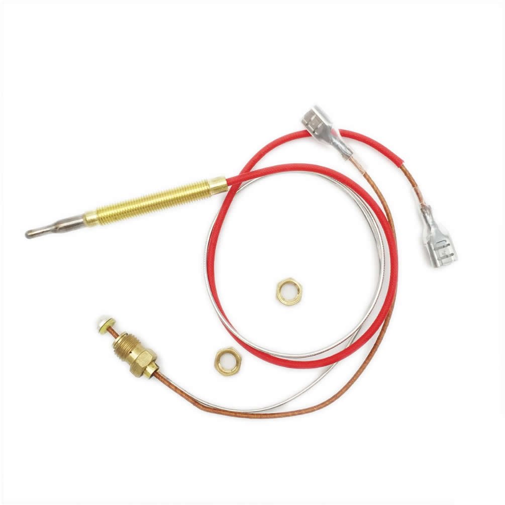 METER STAR Outdoor Gas Patio Heater M6x0.75 Head Thread With M8x1 End Connection Nuts Thermocouple Length 0.41 Meters - Best Sell