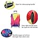 Fvstar Luggage Cover Washable Dustproof Travel Suitcase Cover Spandex Elastic Luggage Protector TSA Approved Baggage Protective Cover