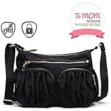Miss Fong Nylon Anti-Theft Crossbody Bags For Women Messenger Bag with RFID Multi Pockets