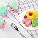 Houswill 27 Pcs Reusable Silicone Cupcake Baking Cups /Muffin and Cupcake , Silicone Cupcake Liners, Non-Stick Muffin Cups Molds, Including Round, Donut, -9 Shape / Flower Food Grade Silicone