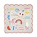 Meri Meri, Rainbow & Unicorn Plates, Birthday, Party Decorations - Small