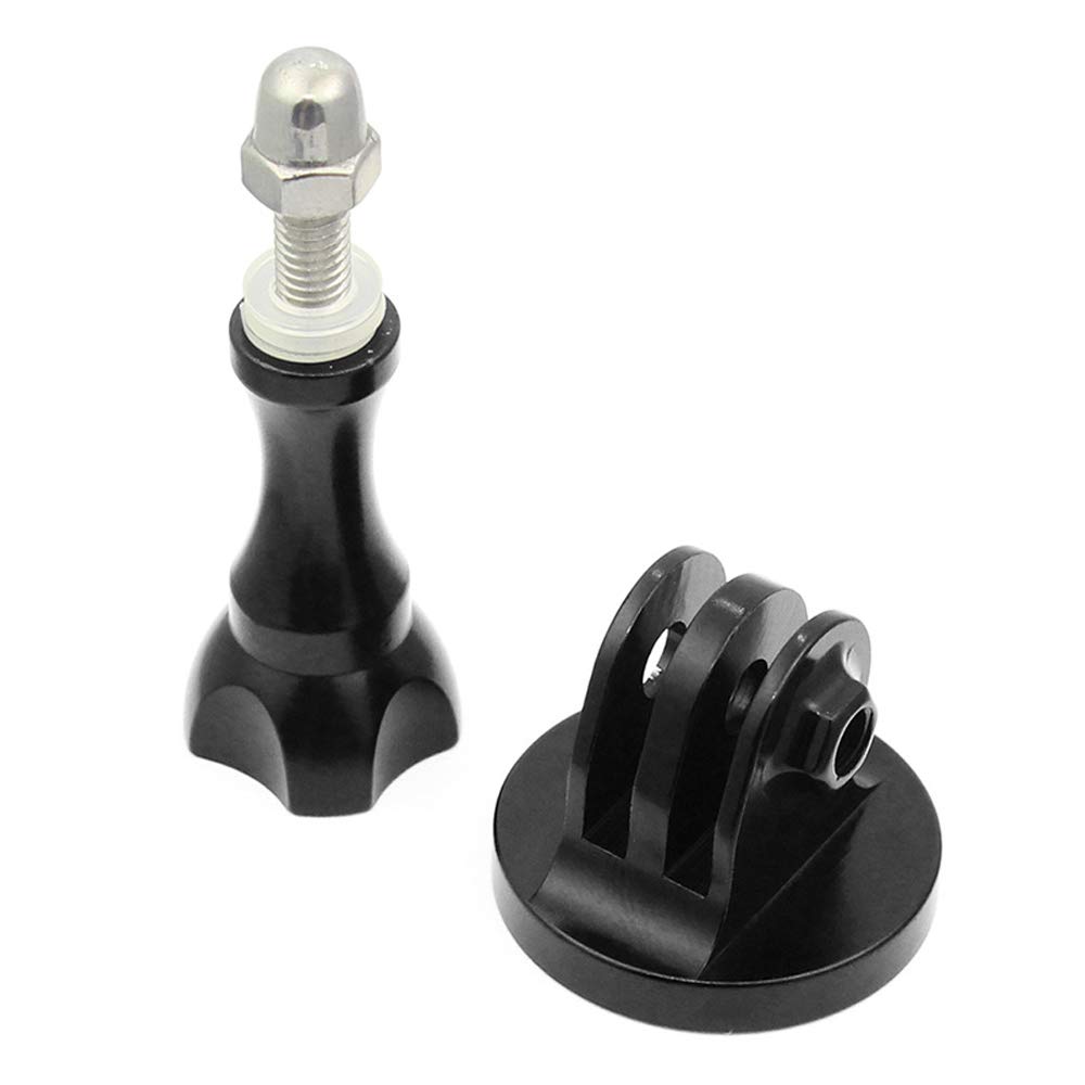 Aluminum Tripod Mount Adapter for Gopro Max/Hero 10, 9, 8, 7, 6, 5, 4, 3+, 3, HD, GOPRO Hero 2018, DJI OSMO, Insta360 Action Camera